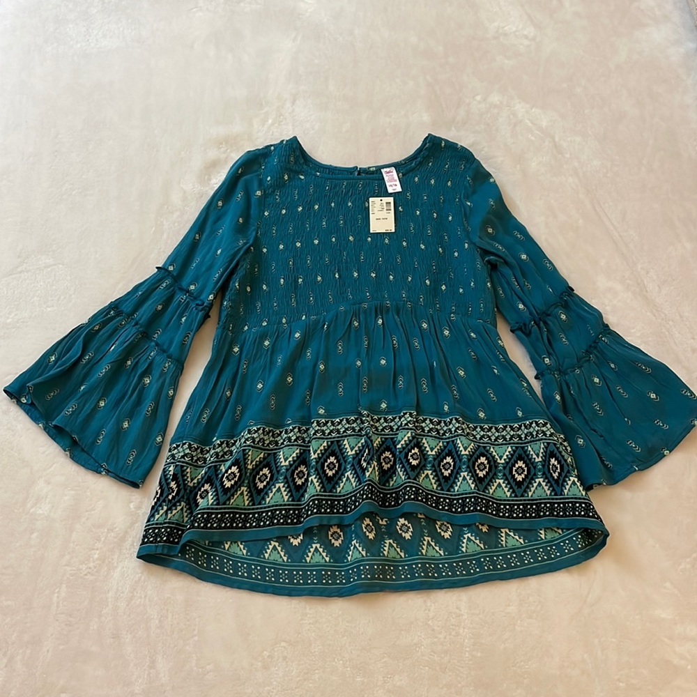 Justice Bohemian Style Girls Top